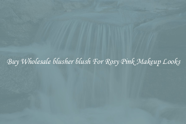 Buy Wholesale blusher blush For Rosy Pink Makeup Looks