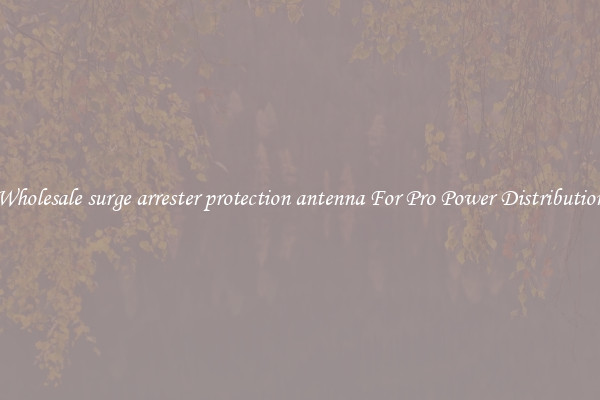 Wholesale surge arrester protection antenna For Pro Power Distribution